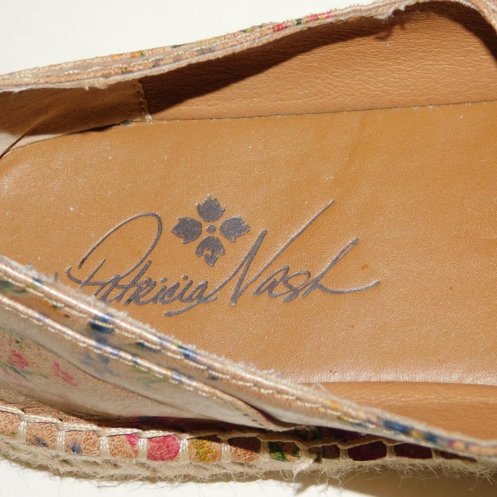 Patricia Nash Floral Espadrille Slip-On Sneakers in Blush Multi - Picture 8 of 12